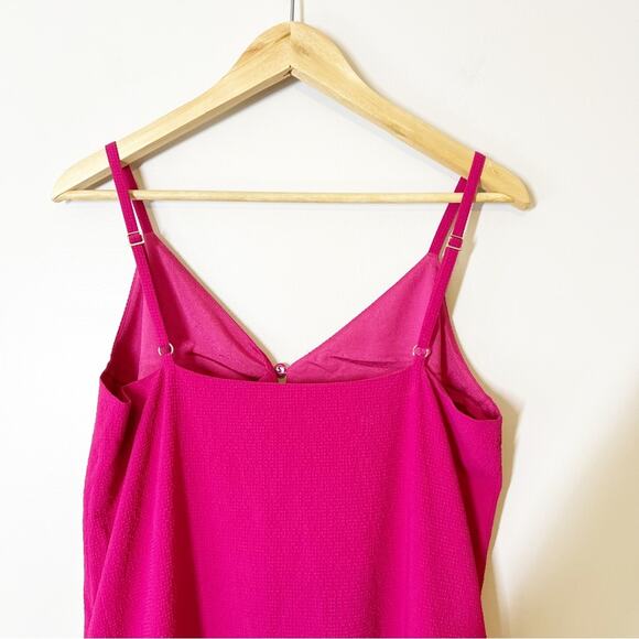 Ted Baker Luaan Deep Pink Button Through Midi Dress Size 8 NWT - Picture 7 of 12